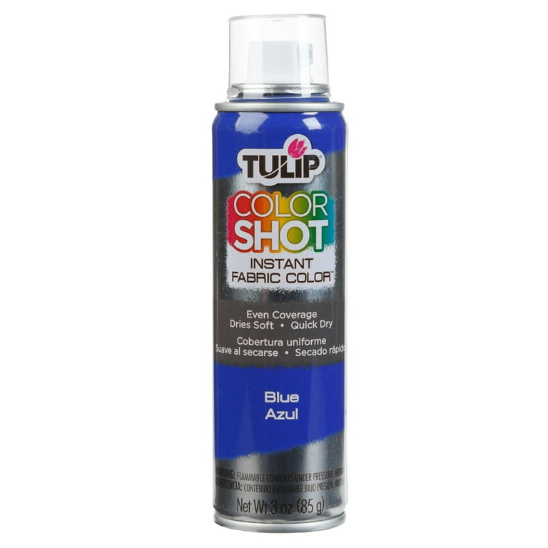 Fabric Paint Spray Can - Blue Jay – Lucky DeLuxe Fabrics