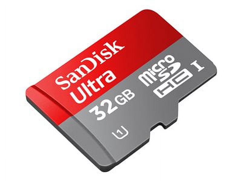 SanDisk Ultra - Flash memory card (miniSDHC to SD adapter included) - 32 GB - Class 10 - microSDHC UHS-I - image 4 of 16