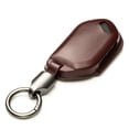 thumbnail image 3 of Vitodeco 3D Premium Genuine Leather Smart Key Fob Case Compatible with Kia Telluride, Kia Sorento, Kia EV9, Kia K5 GT, Kia Carnival (Tocora Red), 3 of 5