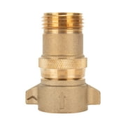 Camco RV Water Pressure Regulator - Reduces Water Pressure to 40-50 PSI  Brass (40051)