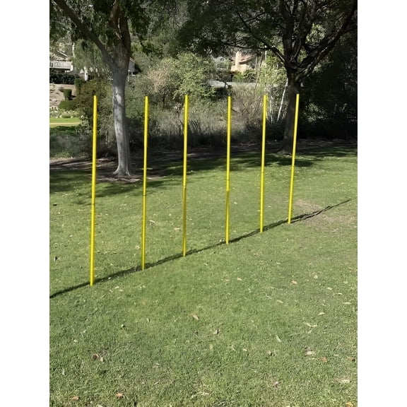 BlueDot Trading Soccer Agility Poles | Telescopic, Fixed & Collapsible Options (4, 6, 8 Piece Sets) Speed Training Poles for Agility Drills, Outdoor Games, Football & Sport Training Equipment