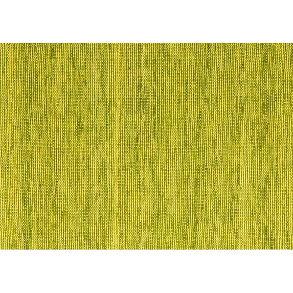Ahgly Company Indoor Rectangle Abstract Yellow Contemporary Area Rugs, 7' x 9'