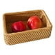 thumbnail image 2 of Cesta De Mimbre Cesta de mimbre hecha a mano Caja de almacenamiento de cosméticos de alimentos para el hogar para bocadillos de pastel (S) Likrtyny  Libre de BPA, 2 of 6