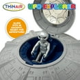 thumbnail image 4 of Playful Minds: UFO Explorer - Lights & Sounds ET Outer Space Toy Set, Flying Saucer Ship w/ Alien Cockpit, 2 Martian Figures, Play & Explore, Kids 3+, 4 of 9