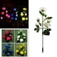 thumbnail image 4 of Impermeable LED con energía solar con energía solar, lámpara de césped, lámpara, lámpara, lámpara, lámpara, paisaje, luz, noche, de la noche, e Blanco 6 cabezas Sunnimix Luz de estaca decorativa, 4 of 8