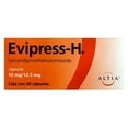 thumbnail image 2 of Evipress-H Lercanidipino 10 mg, Hidroclorotiazida 12.5 mg 30 cápsulas, 2 of 4