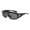 ALL Black Driving Polarized Lens, variant on Flip-Up Fit Over Polarized Sunglasses - Cover Over Prescription Glasses