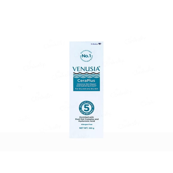 Venusia CeraPlus Intensive Skin Repair and Hydrating Cream, 100gm