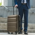 thumbnail image 2 of Hardshell ABS Luggage Set - Carry-On Suitcases with Dual Spinner Wheels,Check-In Sizes for Travel & Business, 2 of 8