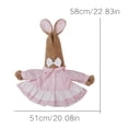 thumbnail image 3 of Porch Goose Outfits, Outdoor White Goose Statue with Costume set Garden Decor, for Holiday Porch ,Gooses Clothes Yard Accent for Home Decors Housewarming Gifts, 3 of 9