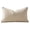 Khaki, variant on Modern Minimalist Rectangular Throw Pillow, Solid Color Decorative Lumbar Cushion for Sofa Bedroom Bedside Home Interior Furnishing 20*12 in.Brown