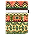 thumbnail image 2 of SaniMore Case for iPad 10th Generation 10.9" 2022, Auto Wake/Sleep Pen/Card Holder Stand Dual Angle PU Leather Case Soft TPU Back Color Painting Magnetic Protective Case for iPad 2022, Ethnic Style, 2 of 11