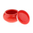 thumbnail image 2 of Tarro Contenedor de Maquillaje de Cerámica Vacío 12 Ml Rojo Yinane, 2 of 8