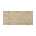 thumbnail image 5 of Gata Light Teak Outdoor Rectangular Dining Table, 5 of 7