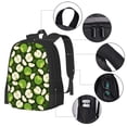 thumbnail image 3 of Daiia Green Fruit Backpack for Men and Women -Durable Backpack Large Capacity, Water-Resistant Bag with Adjustable Straps and Laptop Compartment, 3 of 7