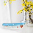 thumbnail image 4 of Mediterranean Style Sailboat Model Sky-Blue Wood Boat Model for Decorating, 4 of 5