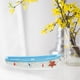 thumbnail image 4 of Mediterranean Style Sailboat Model Sky-Blue Wood Boat Model for Decorating, 4 of 5