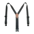 thumbnail image 1 of Perry Suspenders Mens Elastic Hook End 1 1/2 Inch Suspenders - Grey, Regular, 1 of 2