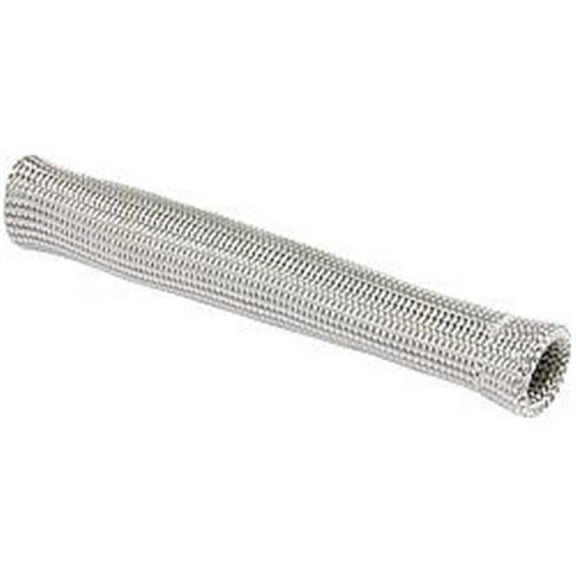 Allstar Spark Plug Boot Sleeve - 7-1/2 in Long - Fiberglass - Silver - Set of 8