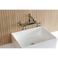 thumbnail image 2 of Kingston Brass KS7256AX English Country Double-Handle 2-Hole Wall Mount Bathroom Faucet in Polished Nickel, 2 of 8