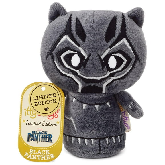 Hallmark Marvel Black Panther Limited Edition Itty Bittys Plush New with Tag