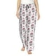 thumbnail image 1 of Fotbe Cute Poodle Dog Pantalones de Pijama para Mujer, Pantalones de Dormir, Pantalones Pj con Cordón y Bolsillos-3X-Large, 1 of 6