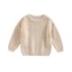thumbnail image 1 of Suéter de punto de manga larga para bebés, ropa para niños y niñas, Tops de algodón para recién nacidos, 0-9M, Otoño, nuevo, 1 of 4