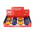 thumbnail image 2 of 2015 Ford Mustang Hardtop, Orange & Blue - Showcasts 37508 - 1/24 Scale Set of 4 Diecast Model Cars, 2 of 2