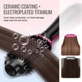 thumbnail image 3 of VEVOR Hair Blow Dryer Brush Dual Voltage Hot Air Styler with 2.56" Oval Barrel, 3 of 6