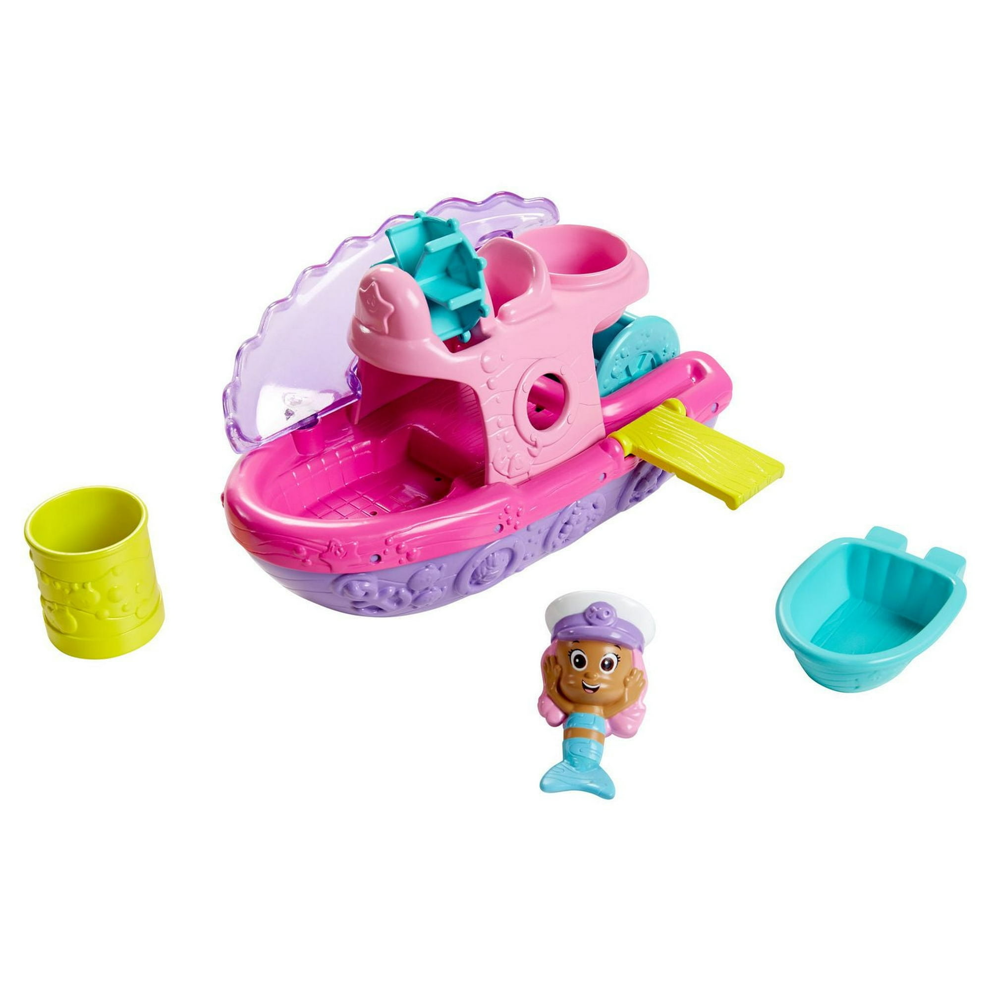 Fisher-Price Nickelodeon Bubble Guppies Splash Slide Bubble Boat