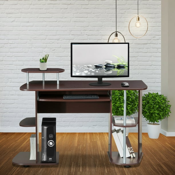 Techni Mobili Complete Computer Workstation Desk With Storage