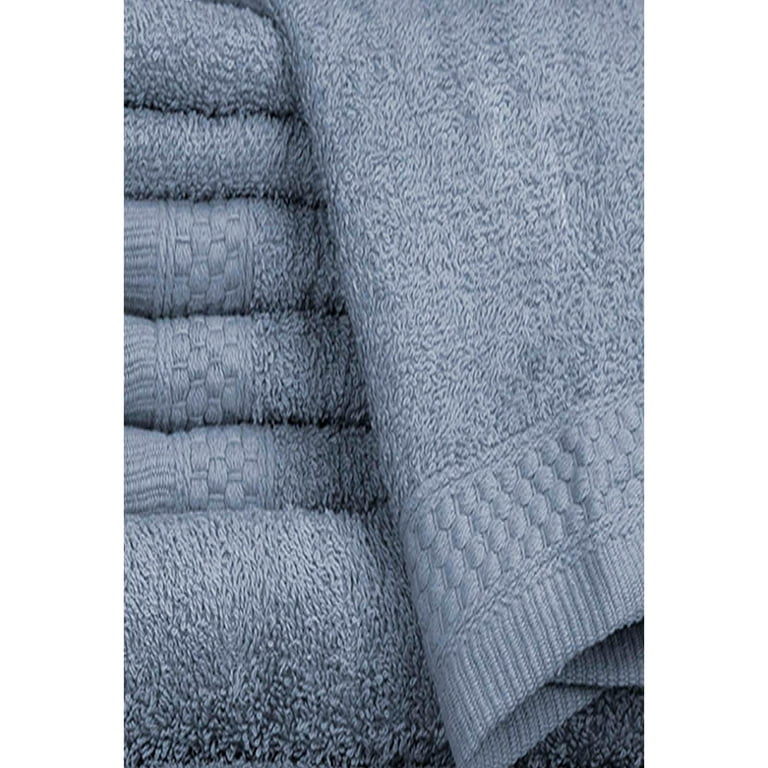 Baltic Linen 24-Piece Everyday Ringspun Cotton Towel Set 24 Piece Medieval
