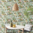 thumbnail image 4 of Tropical Zoo Peel & Stick 24'' Vinyl Wallpaper, 4 of 27