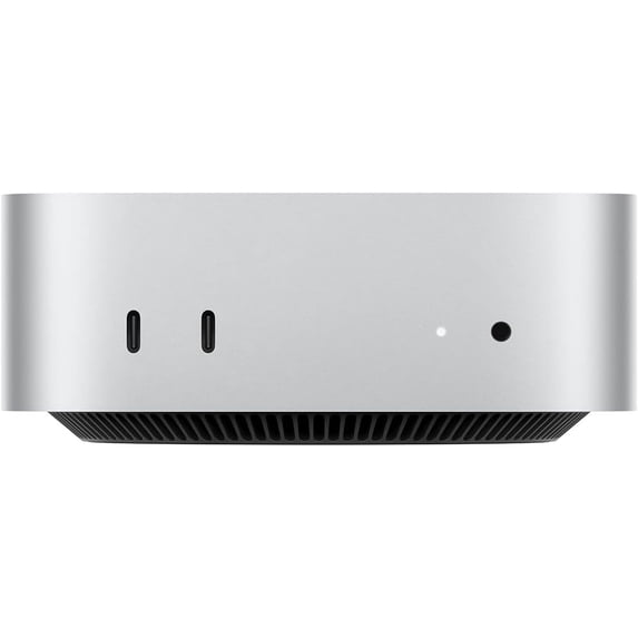 Restored 2024 Apple Mac mini Core M4 4.4GHz 10-Core CPU/10-Core GPU 16GB RAM 256GB SSD A3238 - Silver (Refurbished)