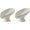 Cream, variant on Soap Dish Self Draining Bar Soap Holder Travertine Stone Look Sponge Holders Tray for Shower Bathroom Kitchen Bathtub,Perfect for Dispenser,Scrubber,Bottle,Cup on Sink or Counter (White)