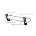 thumbnail image 3 of Kasei Rear Bumper Guard Double Tube Stainless Steel Compatible with 2008-2012 Mercedes-Benz GL500-KAS-8BA20SS, 3 of 6