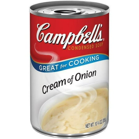 Campbell's Cream of Onion R&W Condensed Soup 10.75 Oz Pull-Top (Pack of
