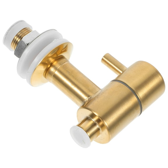 WEUVEB Copper Water Dispenser Tap for Beverage Dispenser, Golden Stainless Steel, and Easy to Install, 1 Set