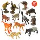 thumbnail image 2 of Set de figuras ArtCreativity Rainforest, paquete de 12 para niños, 2 of 5