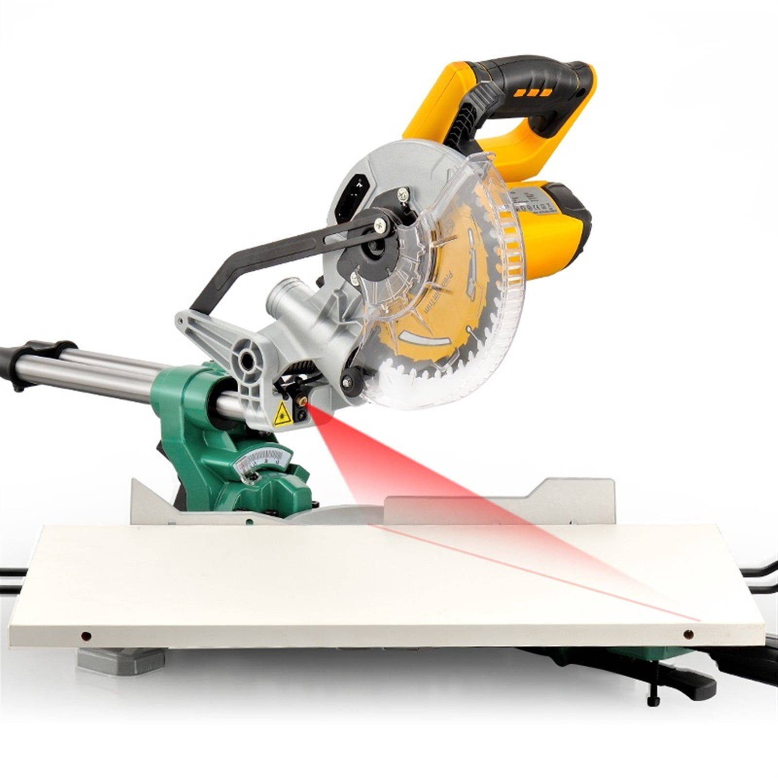 185mm 7inch Sliding Miter Saw Single Bevel For Woodworking ,Easy to Operate