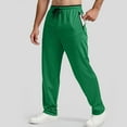 thumbnail image 2 of Men's Sweatpants Lightweight Athletic Mesh Workout Running Pants with Zip Pockets Breathable Comfortable Casual Trousers Men's Pants Relaxed Fit Plus Size Baggy, 2 of 7