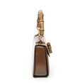 thumbnail image 4 of Pre-Owned Gucci beige Vintage Bamboo Top Handle Flap Handbag Calfskin Leather, 4 of 10