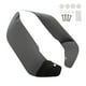 thumbnail image 5 of Parabrisas de pierna de motocicleta, deflector de aire, accesorios de parabrisas de ala lateral, Negro, 5 of 8