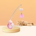 thumbnail image 3 of Cat Teaser Self Entertaining - Faux Feather Kitten Interactive Toy Pet Play Toy, 3 of 6