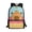 Capybara Bath Design, variant on Uourmeti Horse Herd Landscape Print Anti Fade Backpack for Travel School, Premium Non Fade Personalized School Backpack Lightweight Student Bookbag