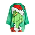 thumbnail image 6 of Dr. Seuss The Grinch Men's and Big Men's Oversized Plush Sleeper Hoodie, One Size Fits Most, 6 of 6