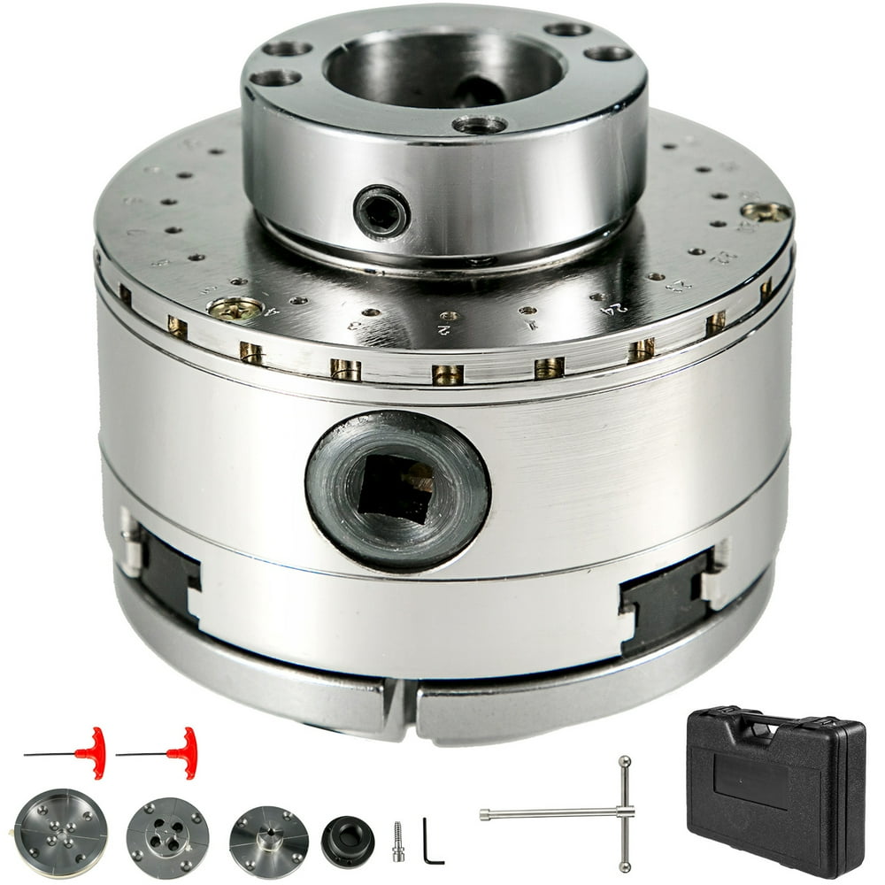 VEVOR Lathe Chuck 4inch Wood turning Chuck 4 Jaws 1 inch x 8TPI Thread