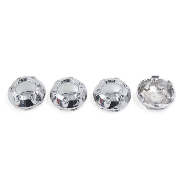 Unique Bargains Protection de Moyeu Central de Roue de Voiture 68mm Dia 6 Clips 4 Pcs
