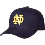 ND Irish Brand New Classic Style Fitted Baseball Cap Medium Hat, Official Notre/Dame School Colors/Logo, Embroidered Logo
