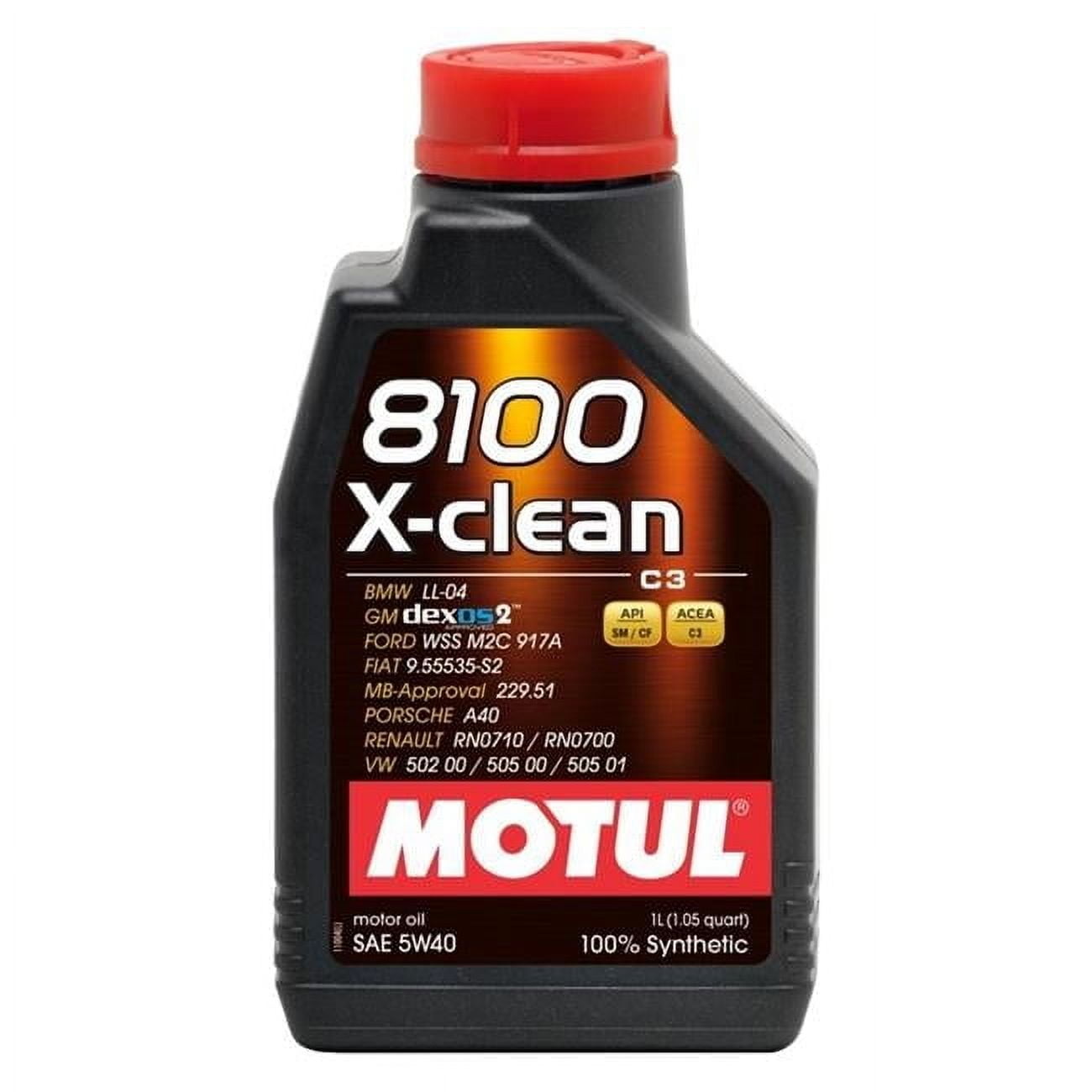 Motul 8100 X-Cess Gen2 Synthetic Motor Oil 5W40 - 1 Liter
